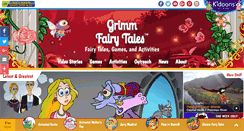 Desktop Screenshot of grimmfairytales.com